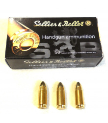 Sellier&Bellot   9mm Browning Court/.380 AUTO FMJ 6,0g