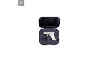 Kľúčenka GLOCK pistol gen4 silver plated w/box (33425),Kľúčenka GLOCK pistol gen4 silver plated w/box (33425)