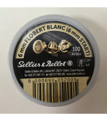 Sellier & Bellot 6 mm FLOBERT BLANC (6 mm START)