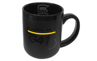 Hrnček na kávu GLOCK G44 black/yellow (31954),Hrnček na kávu GLOCK G44 black/yellow (31954)