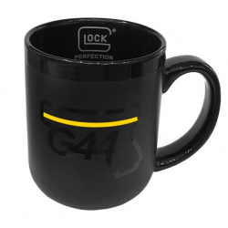Hrnček na kávu GLOCK G44 black/yellow (31954)