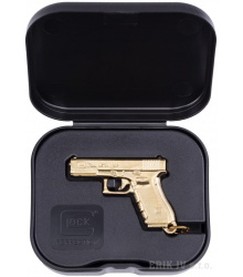 Kľúčenka GLOCK pistol Gen4 gold plated w/box (33426)