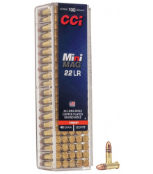 CCI .22LR Mini-Mag 40gr/2,59g, 100 ks
