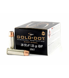 .38Special+P Speer Gold Dot Short Barrel 135gr/8,75g GDHP (23921)