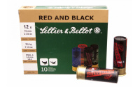Sellier&Bellot 12/70 RED AND BLACK 3,0 mm/35,4 g,Sellier&Bellot 12/70 RED AND BLACK 3,0 mm/35,4 g